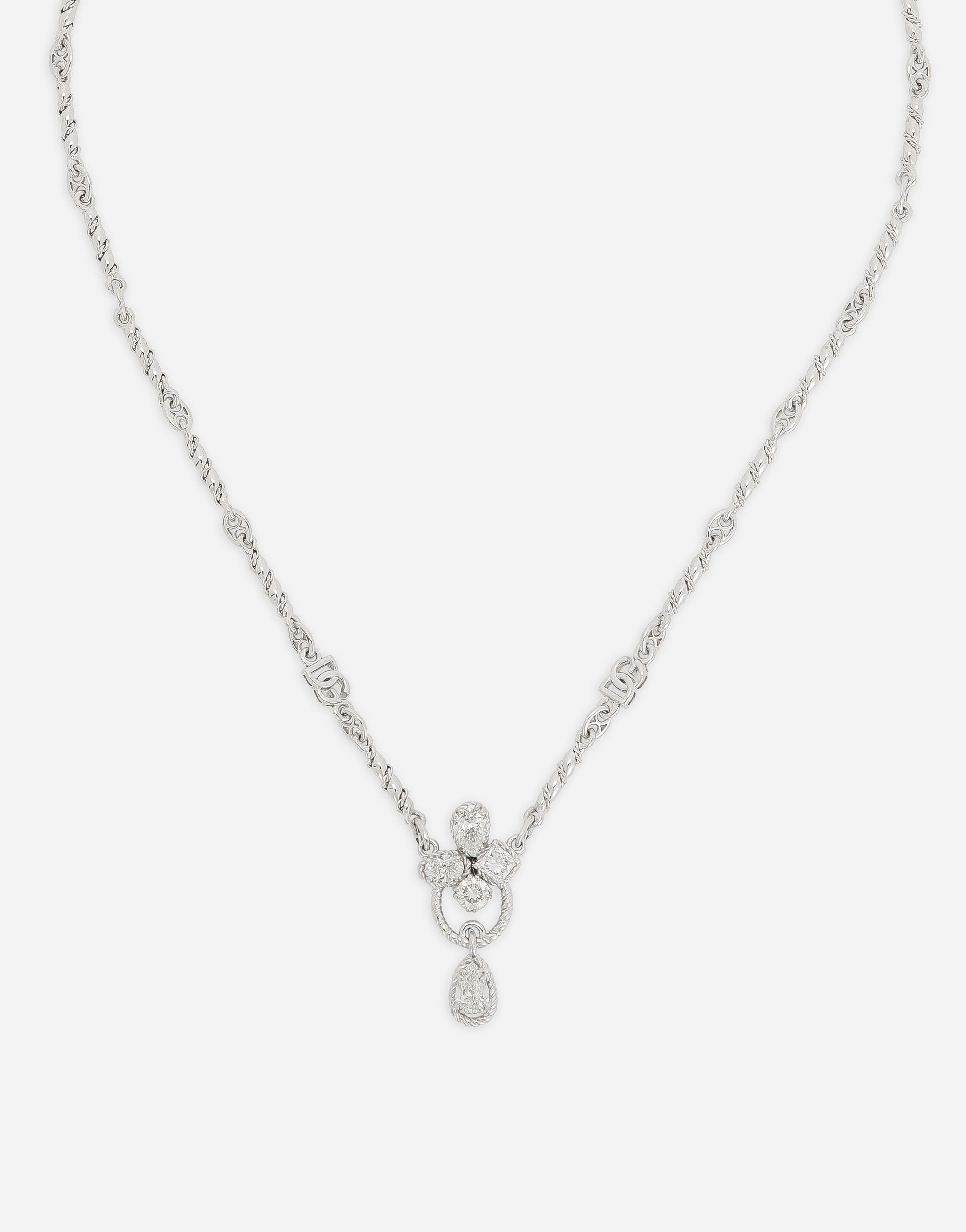 $52,000 Ladies Vintage Art Deco Platinum Diamond Necklace 3.25ctw - Ideal  Luxury
