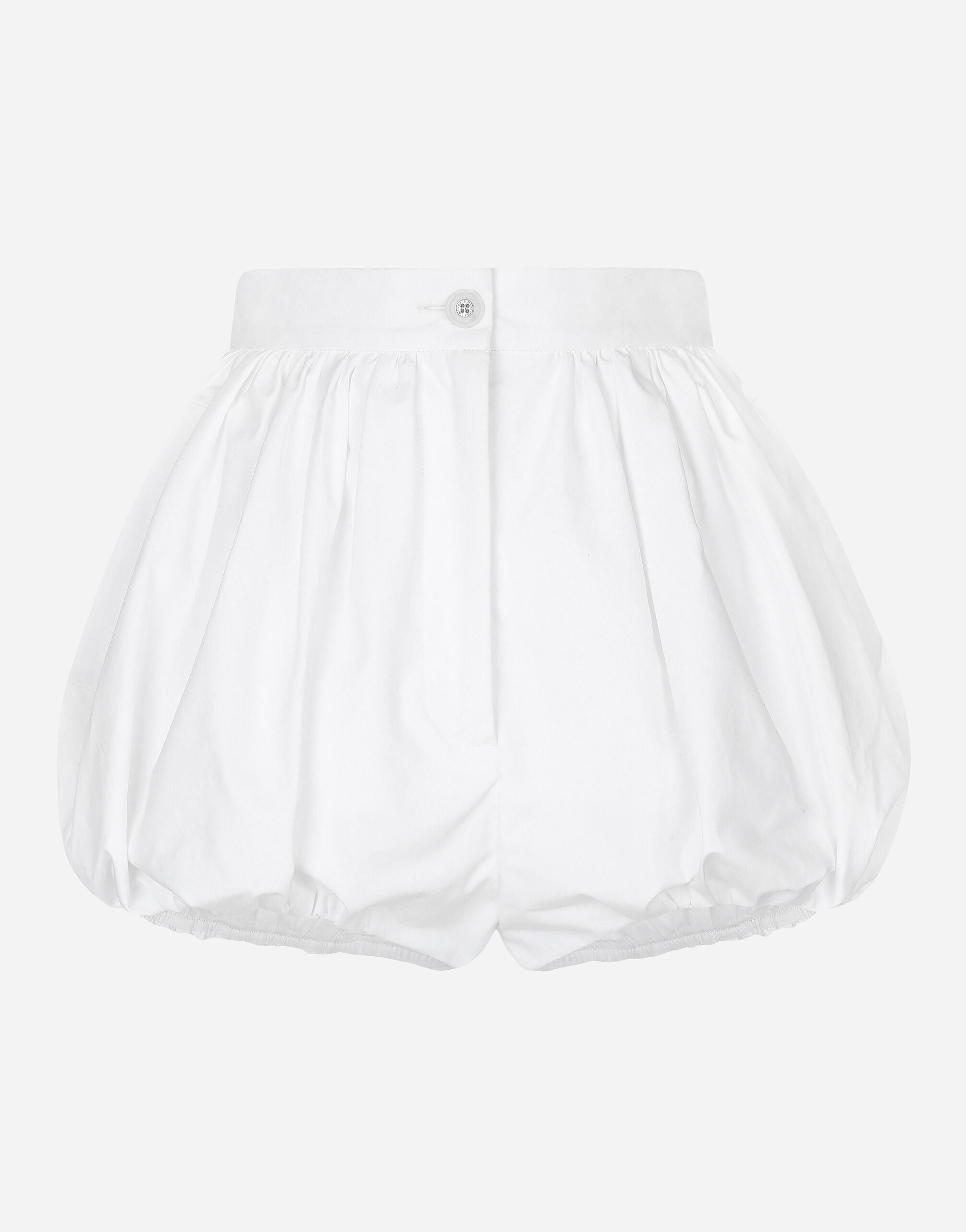 Dolce & Gabbana Panty-Shorts im Ballon-Stil aus Baumwollpopeline Drucken FTC4STHI1TK