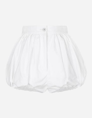 Dolce & Gabbana Panty-Shorts im Ballon-Stil aus Baumwollpopeline Drucken FTC63THI1BE