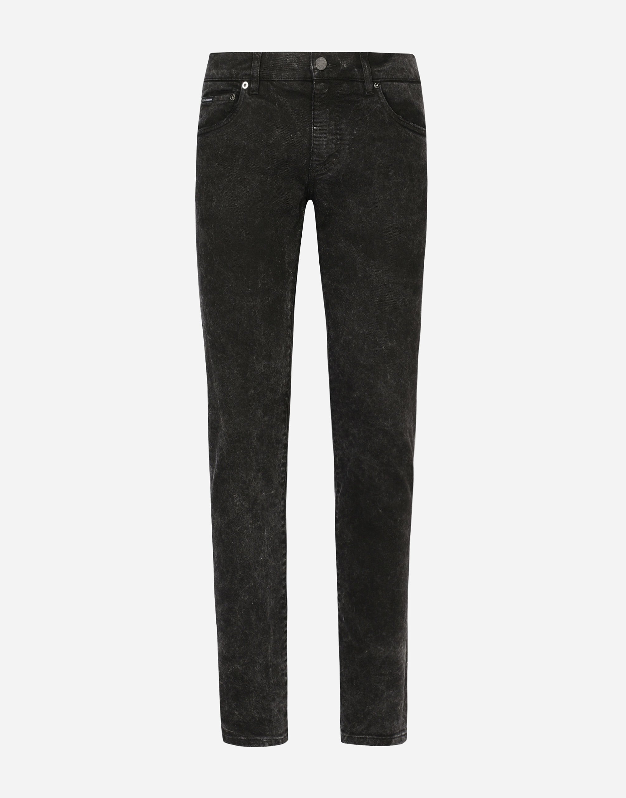 ${brand} Marble-effect skinny stretch jeans ${colorDescription} ${masterID}