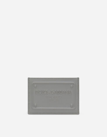 Dolce & Gabbana Kartenetui aus Kalbsleder Schwarz BP3259AG182