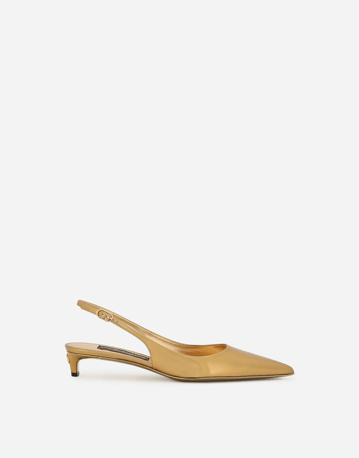 Dolce & Gabbana Calfskin slingbacks Gold CG0827AY828