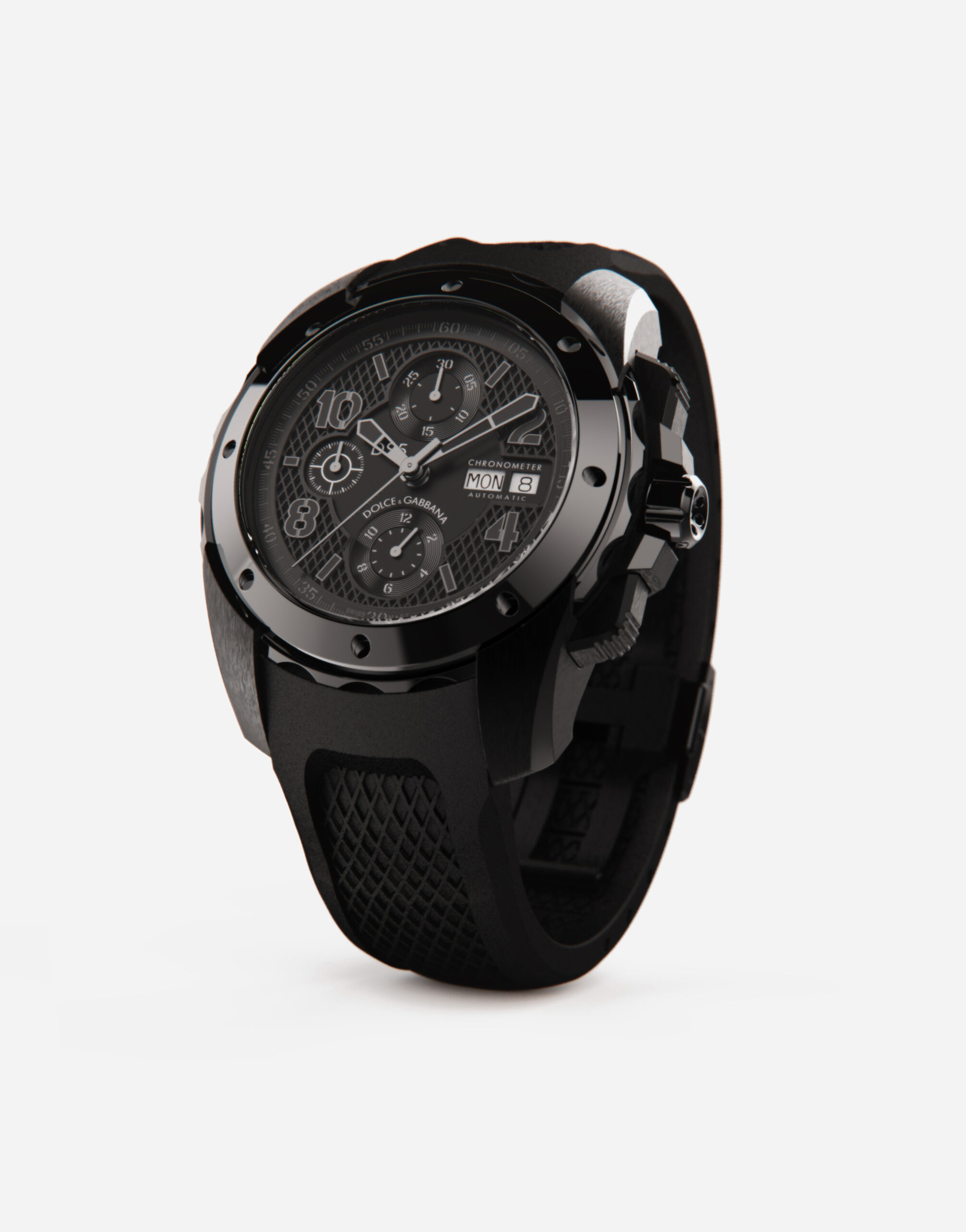 DS5 watch in steel with pvd coating in Black for | Dolce&Gabbana® US