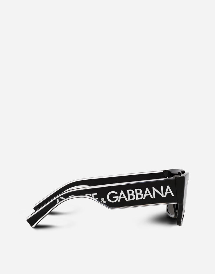 DG Elastic Sunglasses in Black for for Men | Dolce&Gabbana®