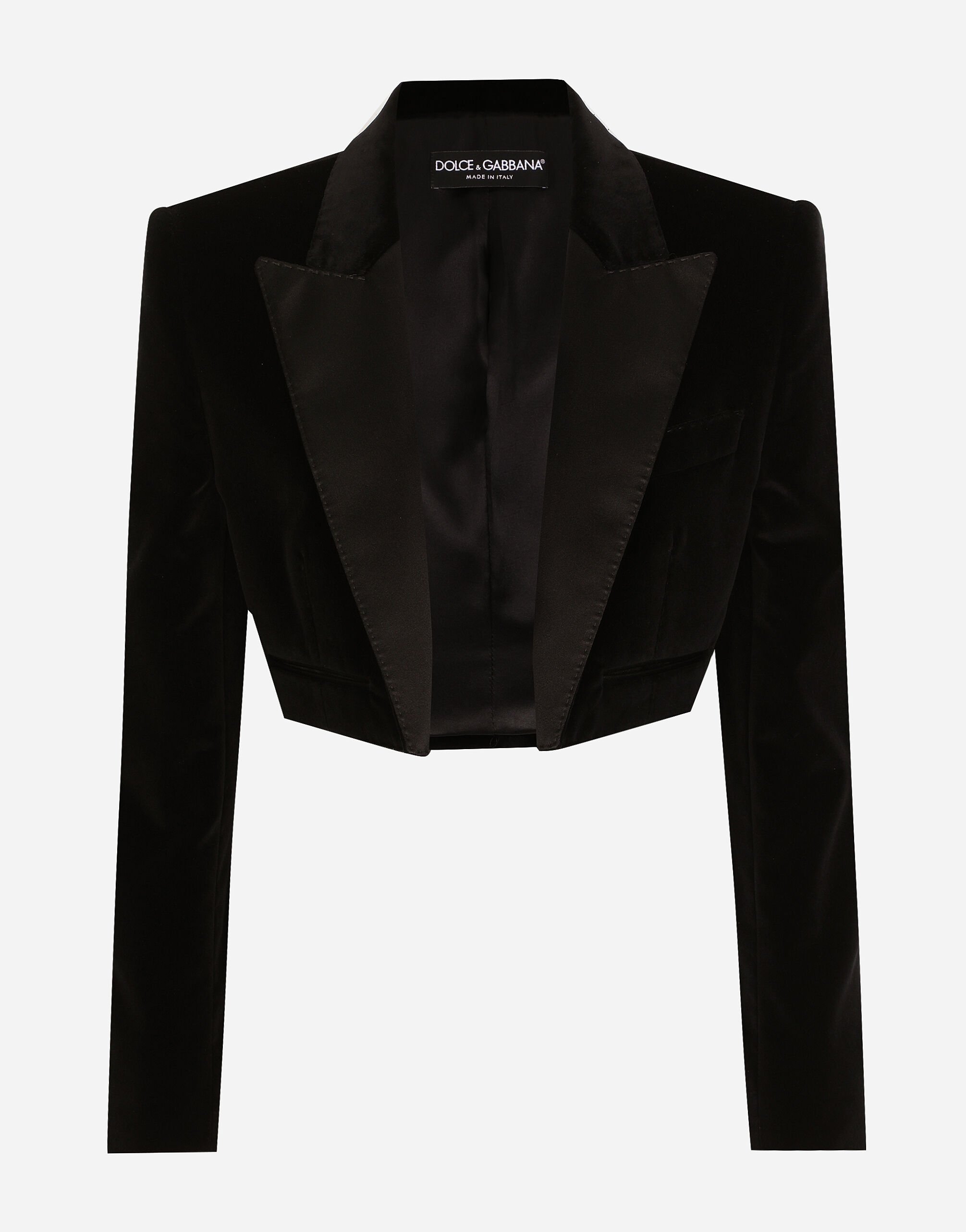 ${brand} Velvet Spencer tuxedo jacket ${colorDescription} ${masterID}