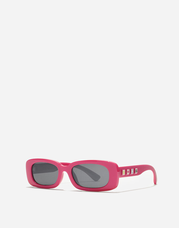 Dolce & Gabbana Lunettes de soleil DG CHARMS Fuchsia VG600LVN887