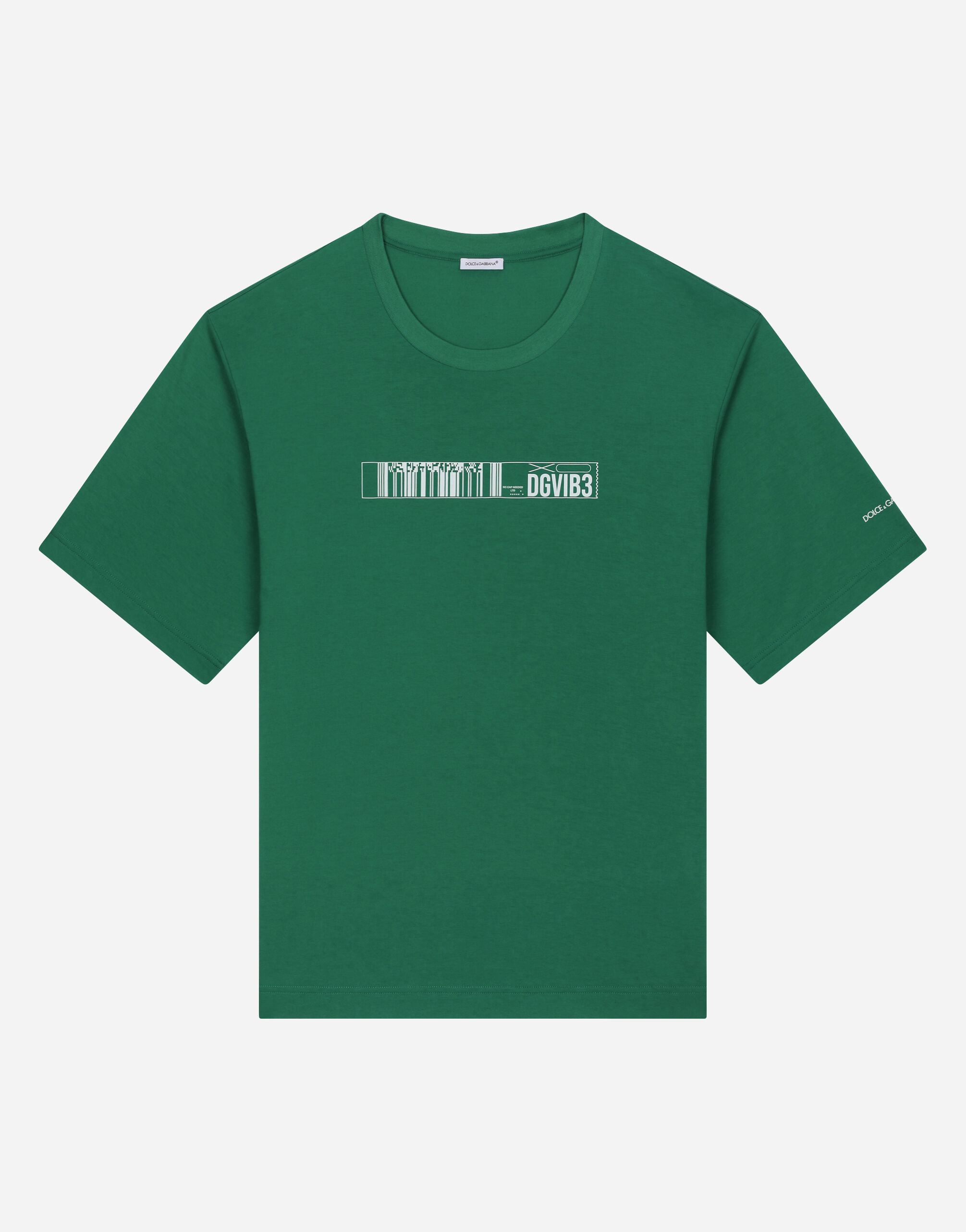 ${brand} Camiseta de punto con logotipo DGVIB3 ${colorDescription} ${masterID}