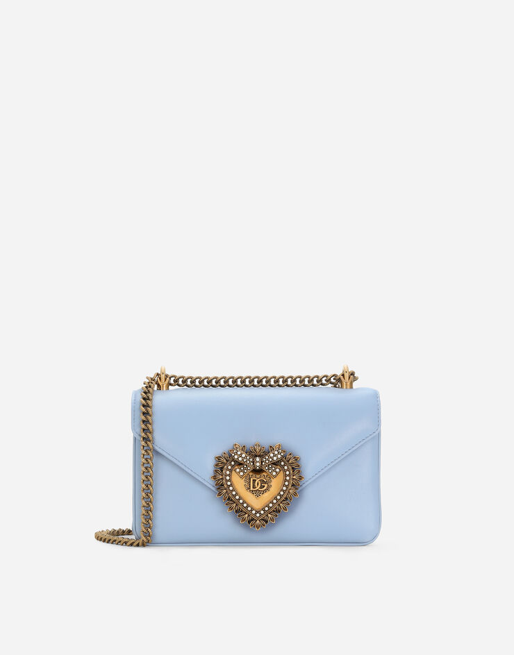 Dolce & Gabbana Devotion shoulder bag Light Blue BB7475AF984