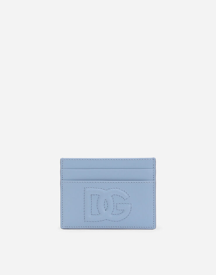 Dolce & Gabbana Kartenetui DG-Logo Hellblau BI0330AG081