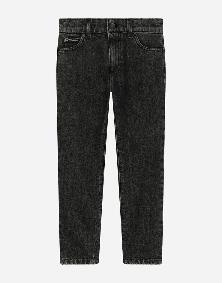 Dolce & Gabbana 5-pocket denim jeans Black L42F59LDC26