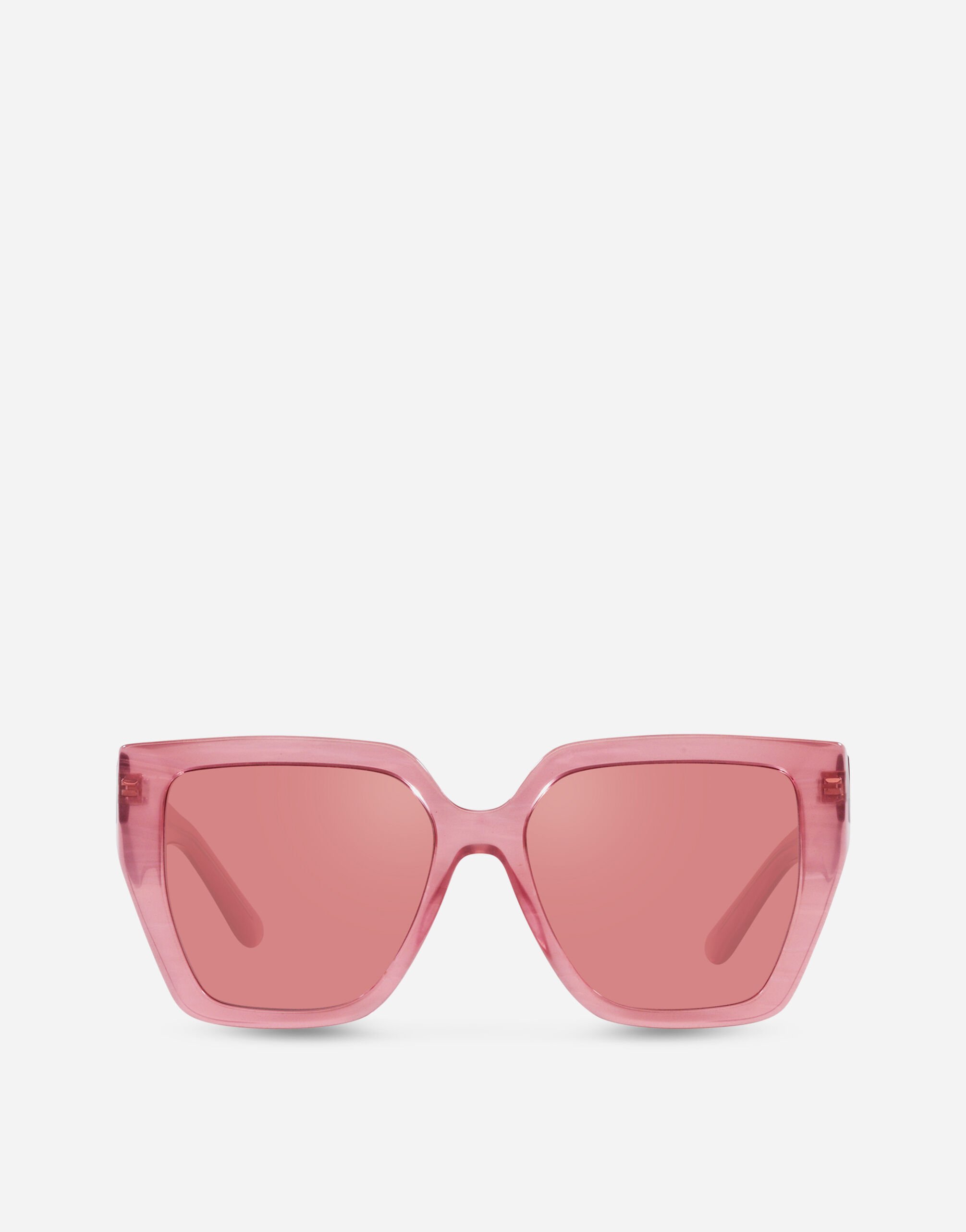 Dolce & Gabbana DG Crossed Sunglasses Print F6GAZTHS5Q0