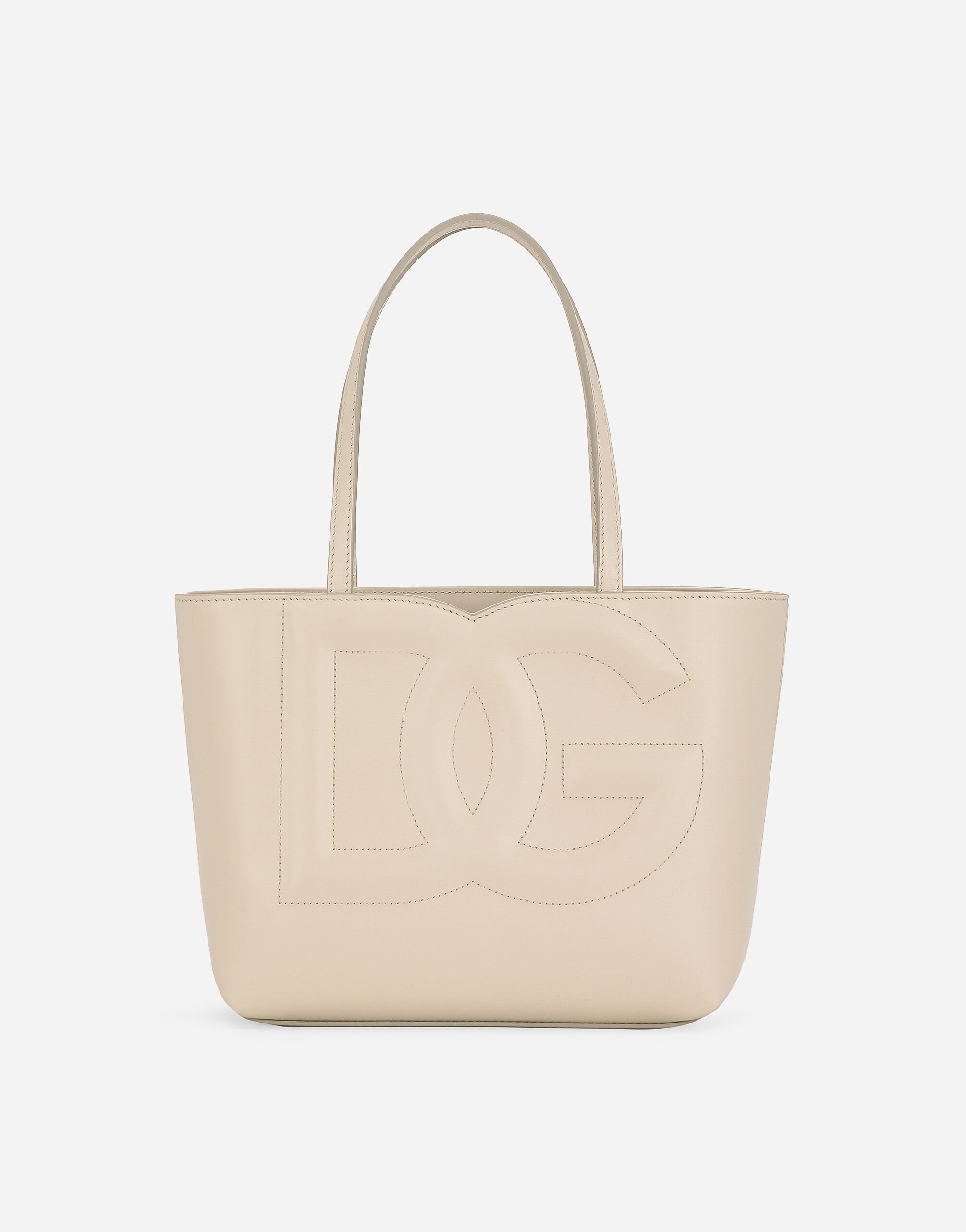 Dolce & Gabbana Маленькая сумка-шоппер DG Logo розовый BB7287AS204