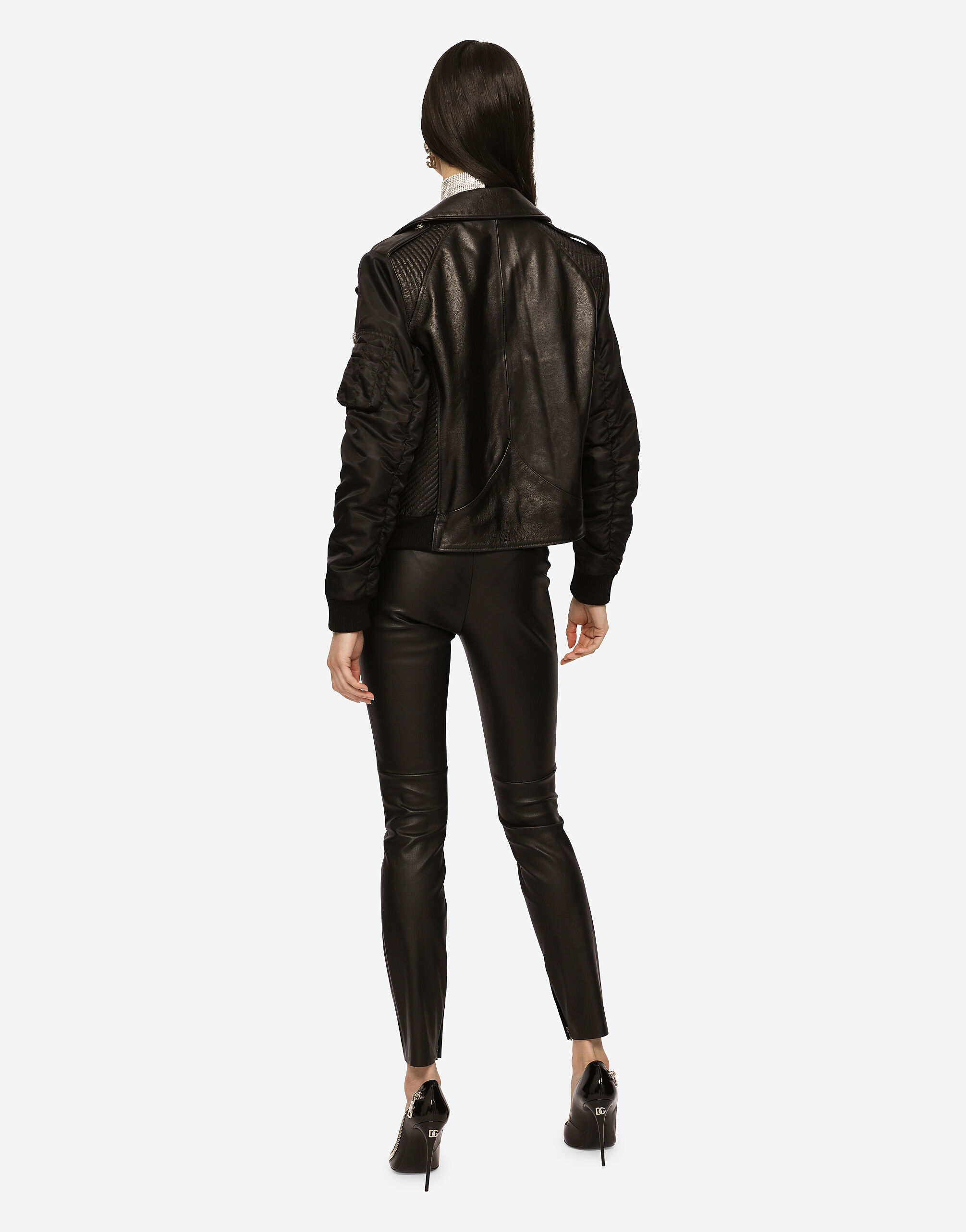 Leather Pants - Women's Apparel | Dolce&Gabbana