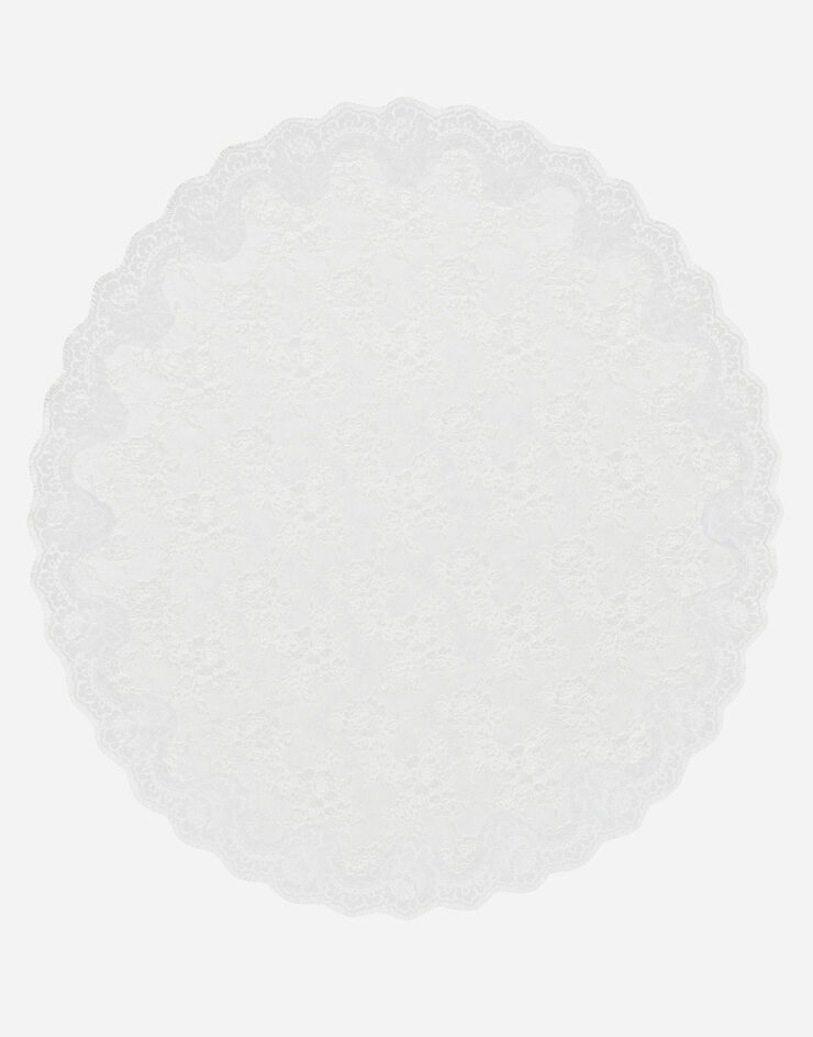 Dolce & Gabbana Lace oval veil 白 FS289AILMAP