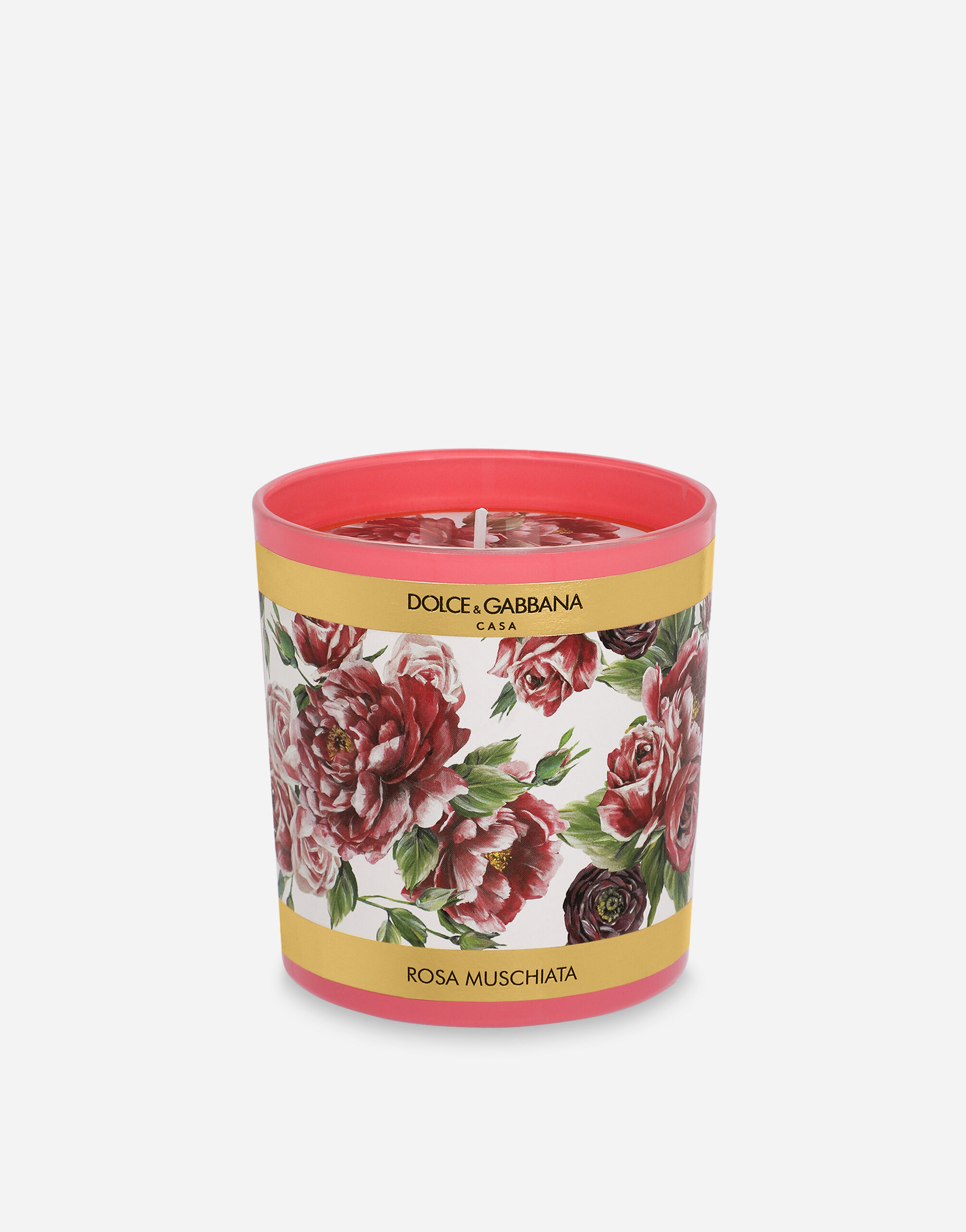 Dolce & Gabbana شمعة عطرية - ورد مسكي متعدد الألوان VL1132VLTW2