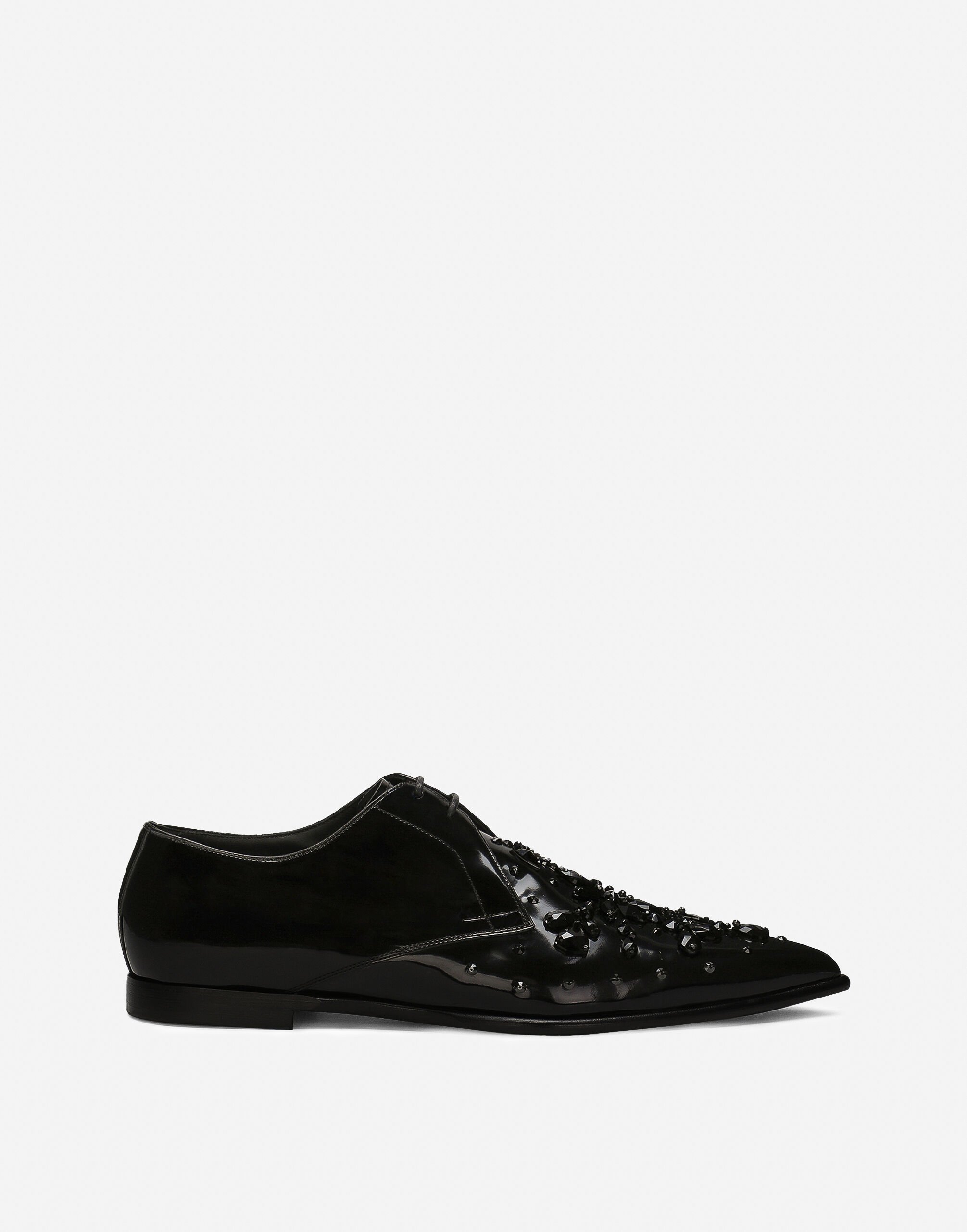 Dolce & Gabbana Calfskin Derby shoes Black A10840A1203