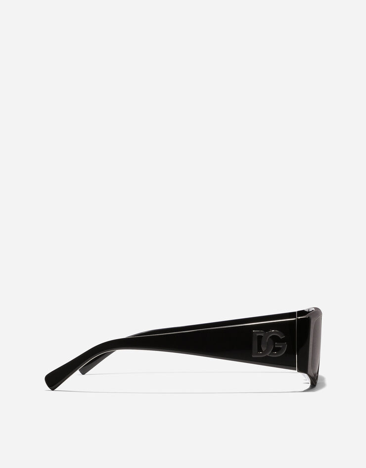 Dolce & Gabbana Sonnenbrille DG Logo Schwarz VG445CVP187