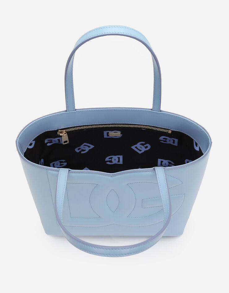 Dolce & Gabbana Small DG Logo Bag shopper Light Blue BB7337AW576