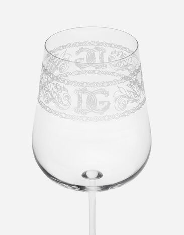 Dolce & Gabbana Verre à Vin Rouge Multicolore TCB019TCA73