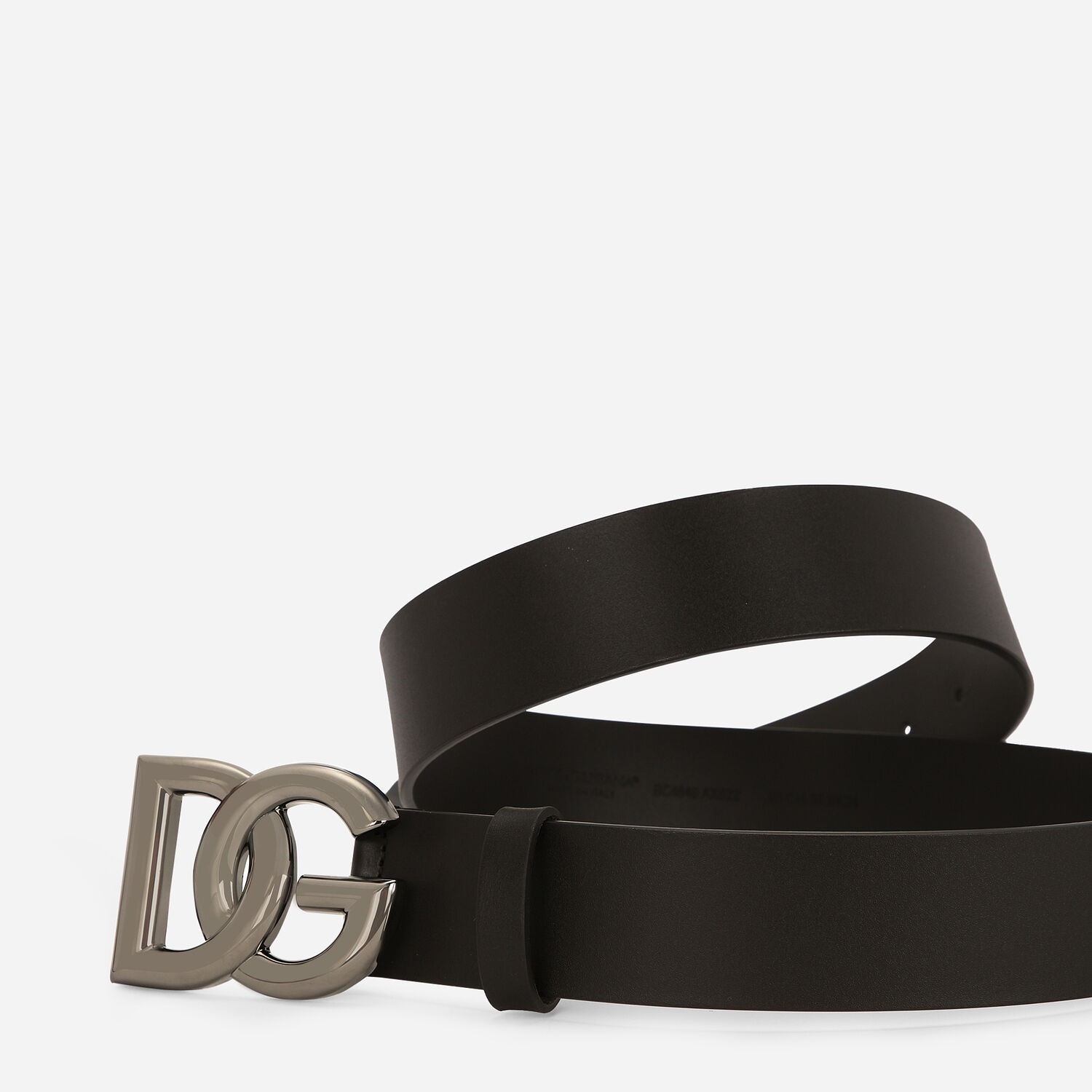 for in logo with Lux belt Dolce&Gabbana® leather crossover Black DG | buckle US