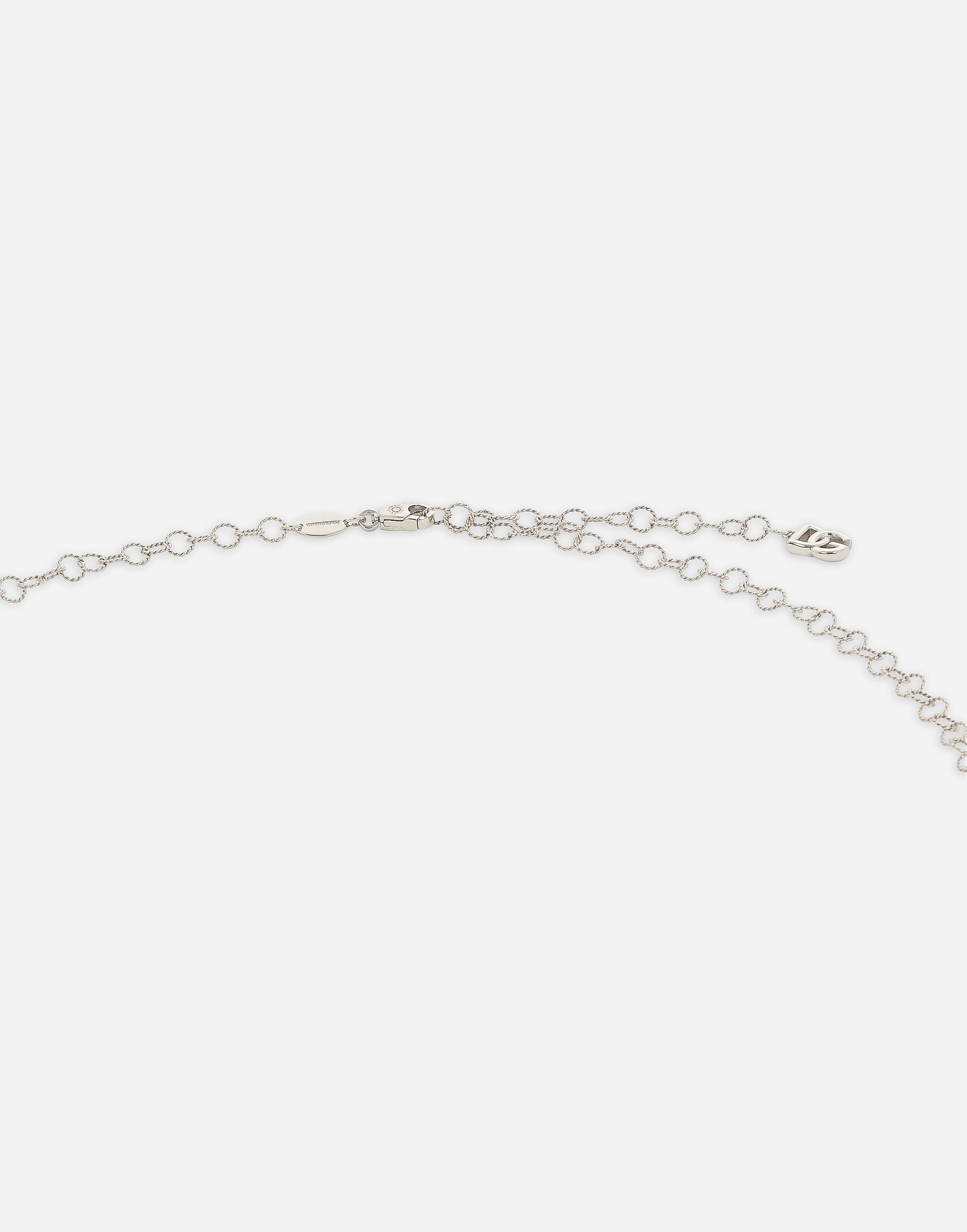 White gold sale wire necklace