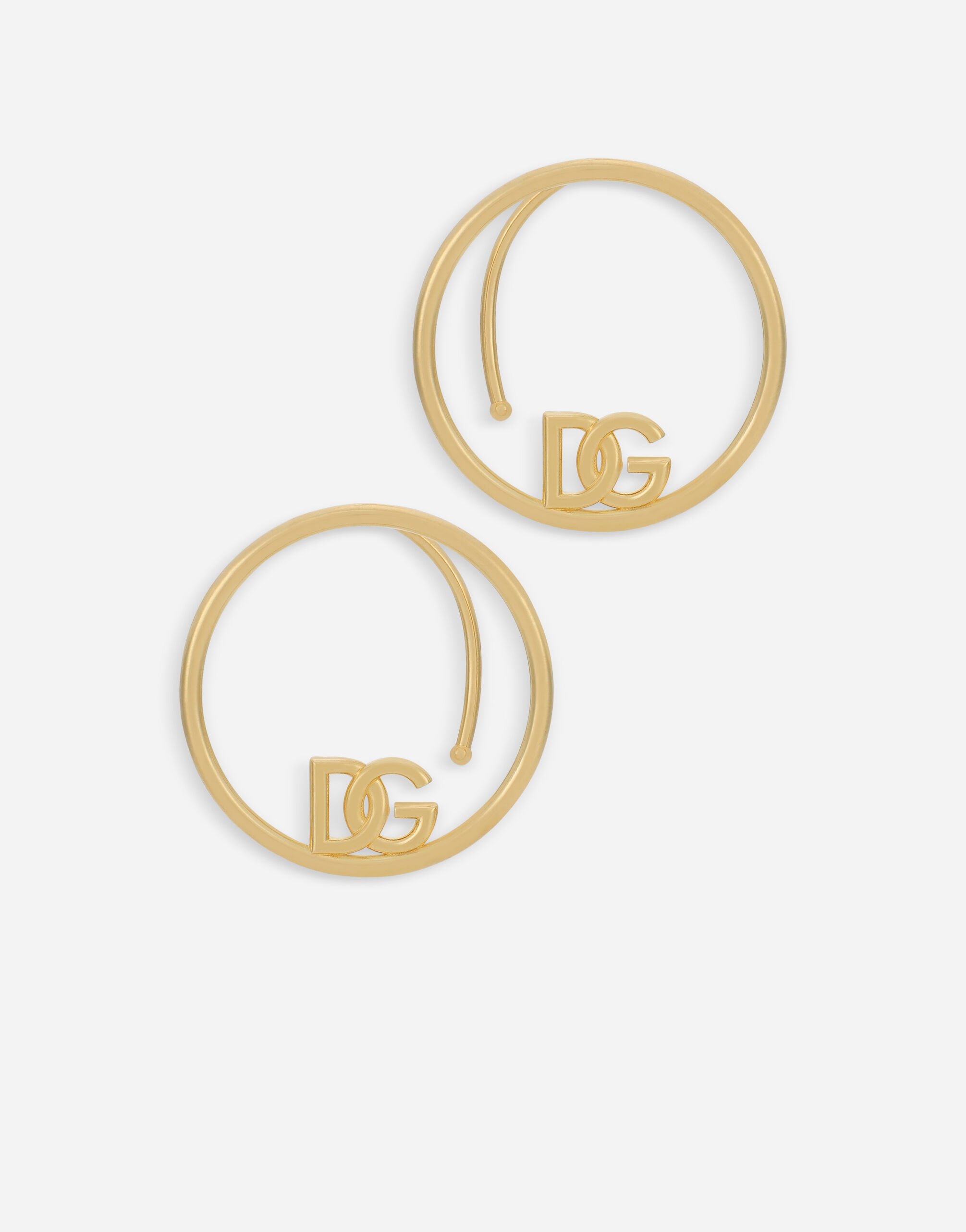 ${brand} Hoop earrings with DG logo ${colorDescription} ${masterID}