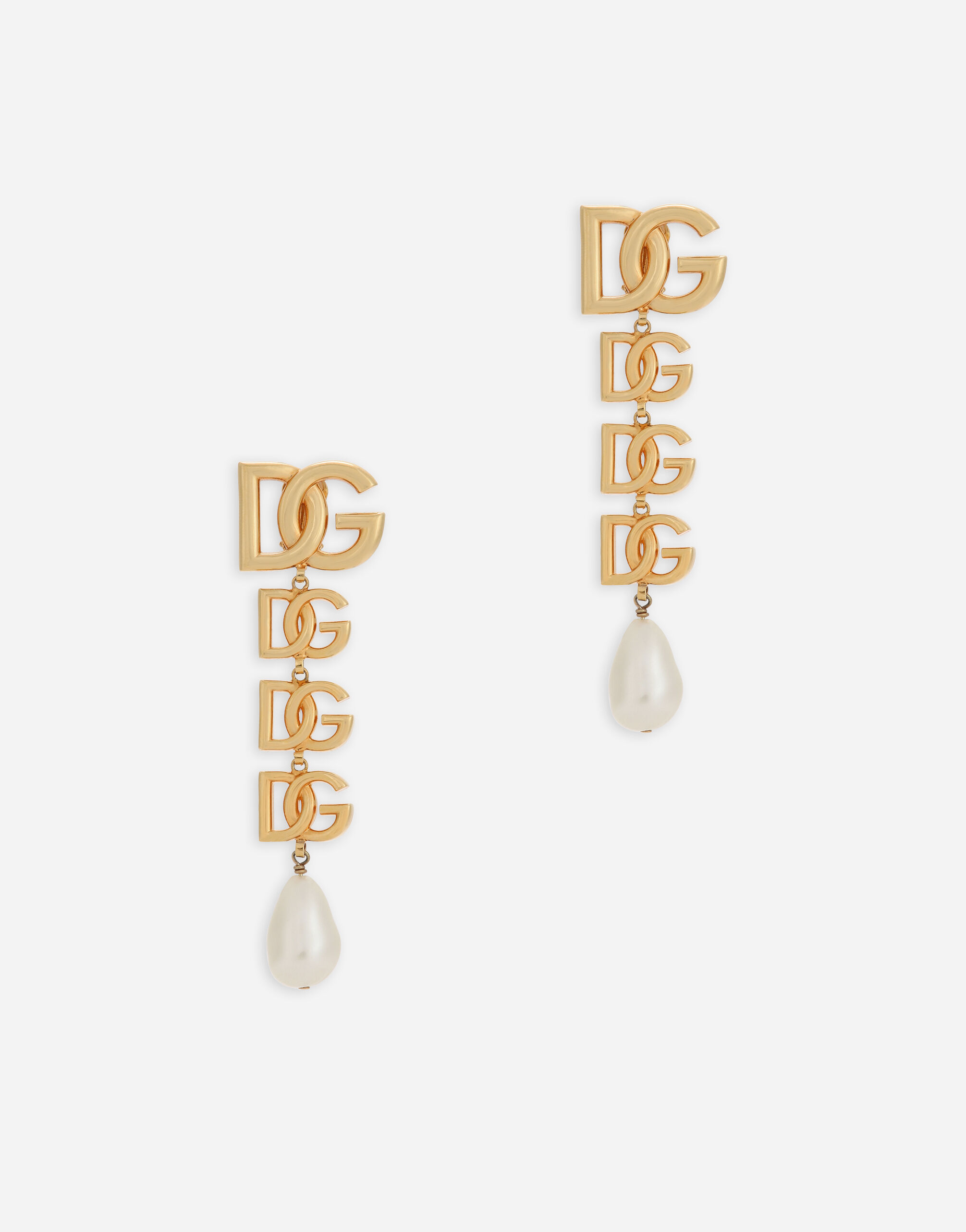 ${brand} Clip-on earrings with DG logo ${colorDescription} ${masterID}