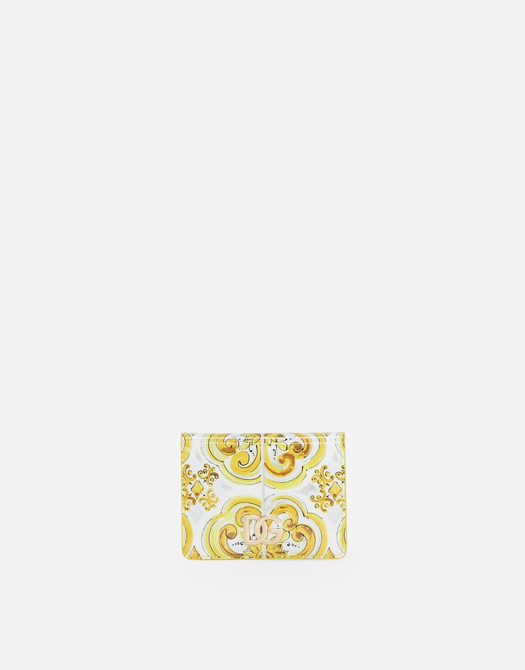 Dolce & Gabbana 3.5 콘티넨털 지갑 옐로 BI1211AQ240