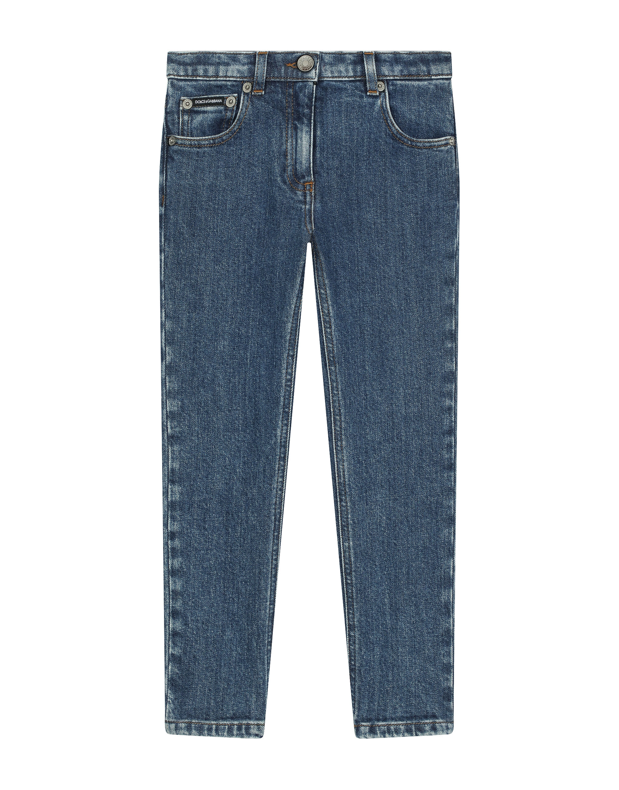 Dolce & Gabbana Stretch denim jeans Print L5JP5BHPGF4