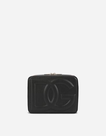 ${brand} DG Logo Bag camera bag media in pelle di vitello ${colorDescription} ${masterID}