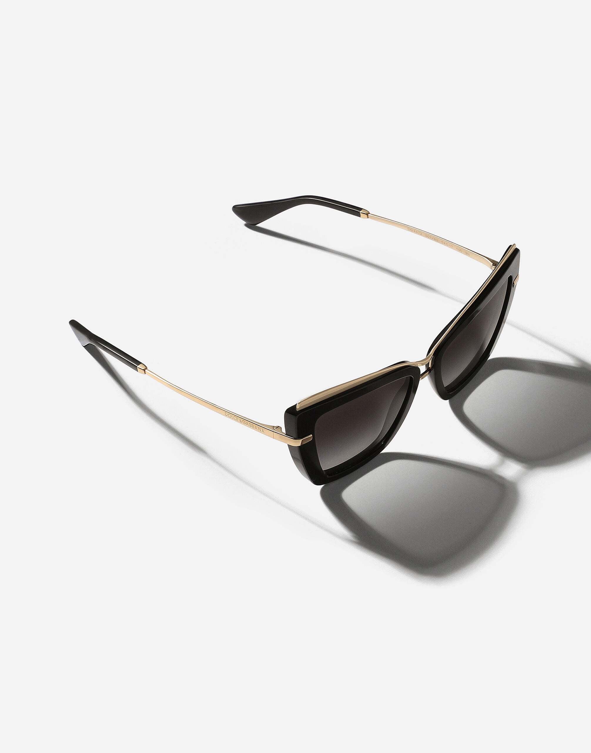 Metal print sunglasses in Black for Women | Dolce&Gabbana®