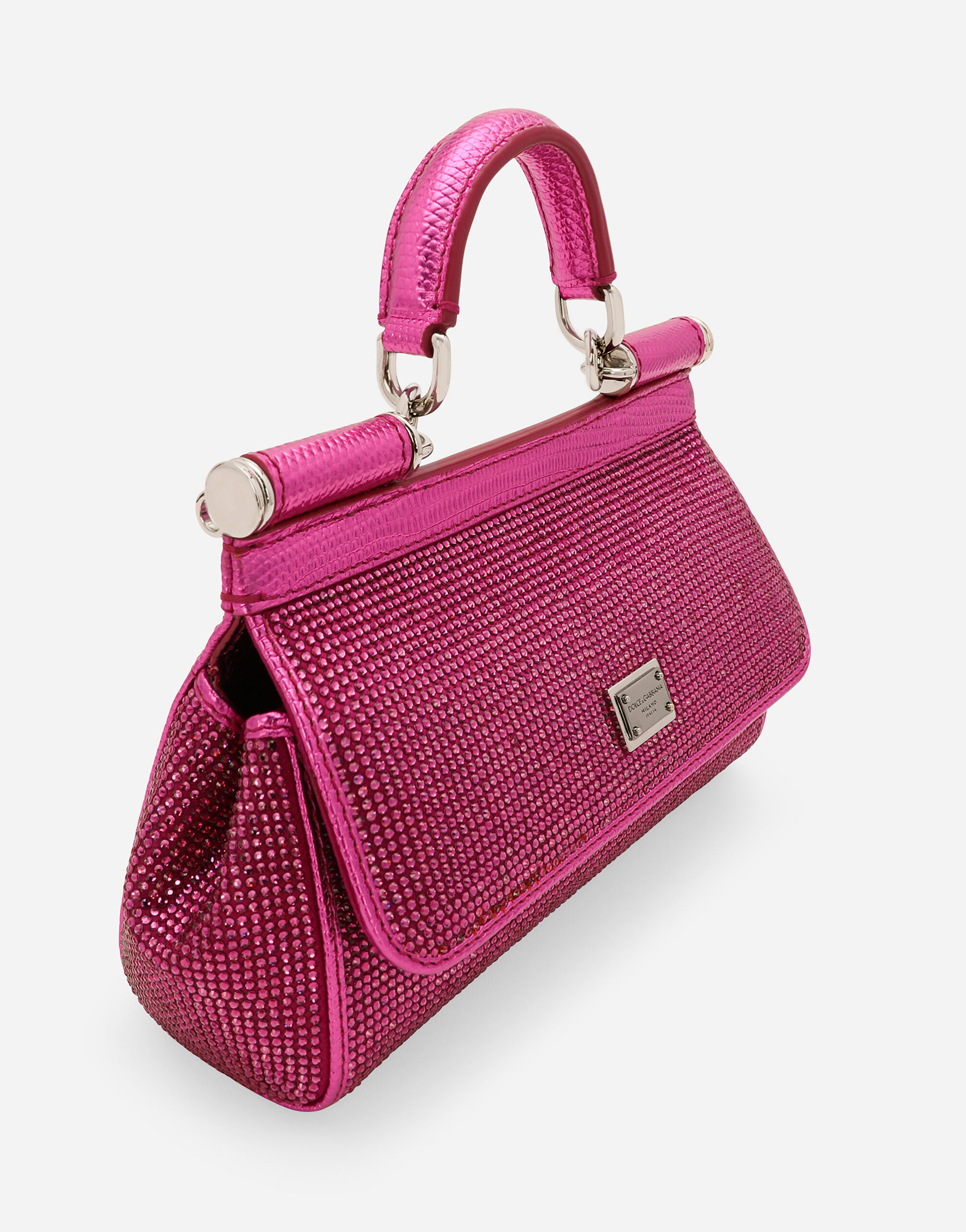 Small Sicily handbag in Fuchsia for | Dolce&Gabbana® US