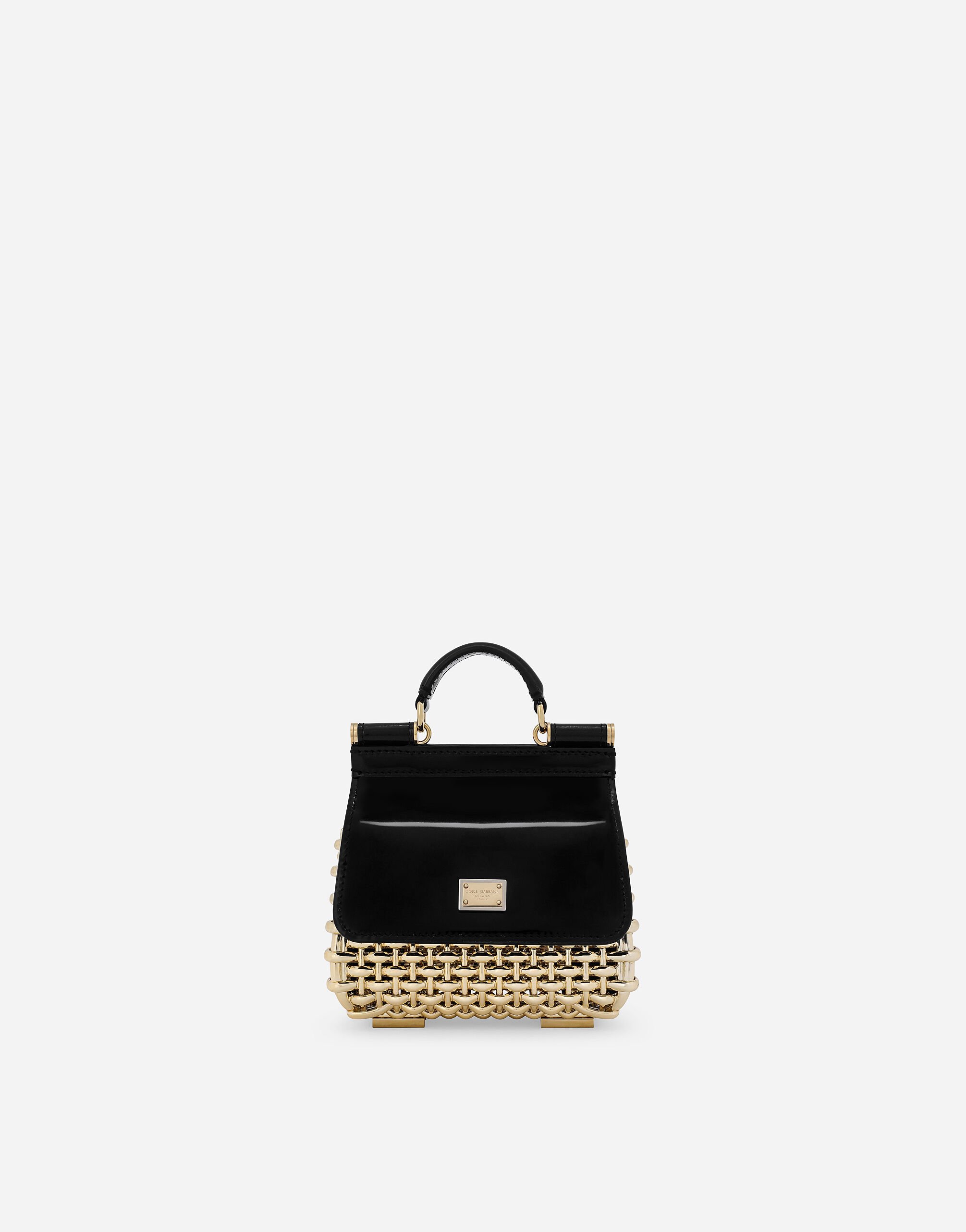 Dolce & Gabbana Mini Sicily Box handbag Yellow BB6003A1001