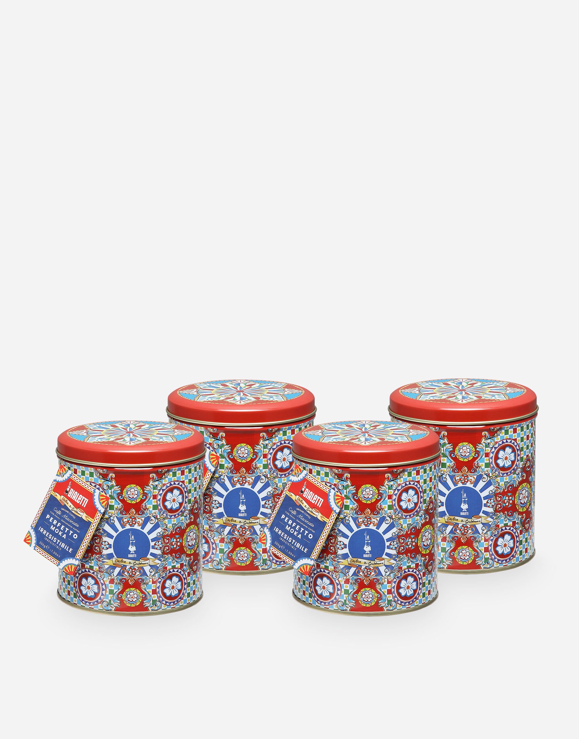 ${brand} 4 Coffee Canisters BIALETTI DOLCE&GABBANA ${colorDescription} ${masterID}
