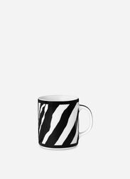 Dolce & Gabbana DG Print Reusable Coffee Cup - Black