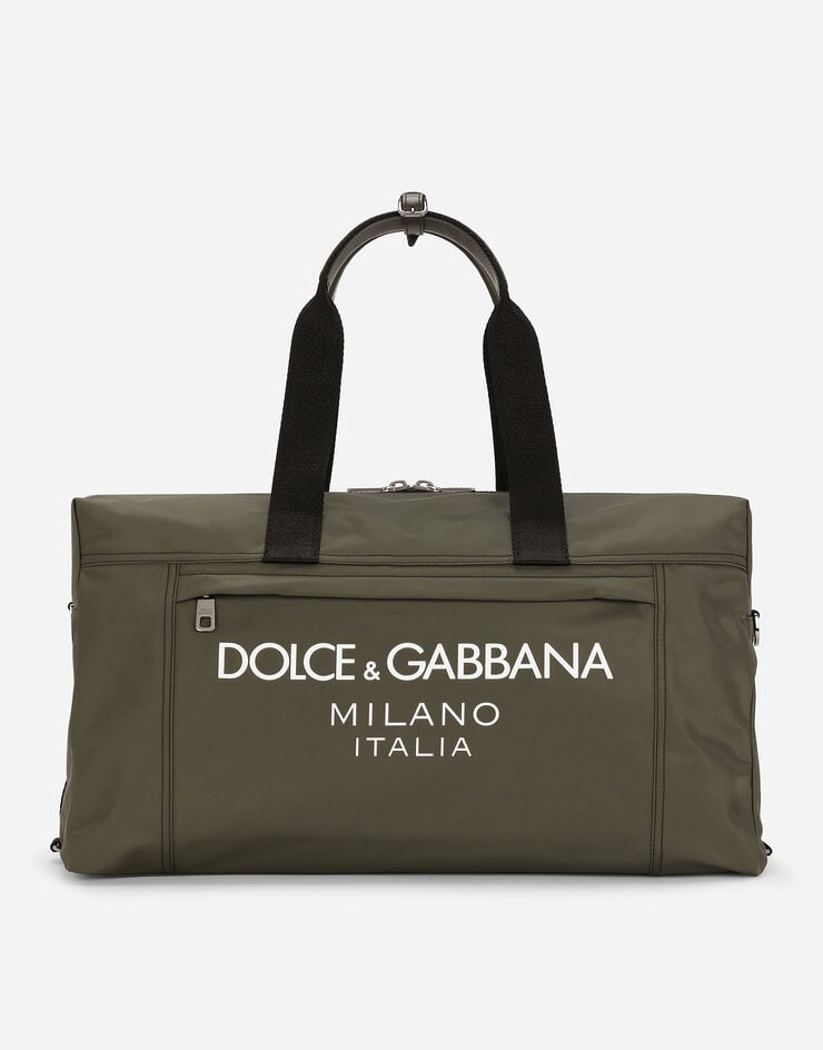 Dolce & Gabbana ナイロン ダッフルバッグ グリーン BM2335AG182