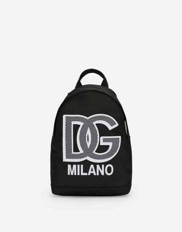 Dolce & Gabbana Zaino in nylon Bianco LB4H80G7NWB