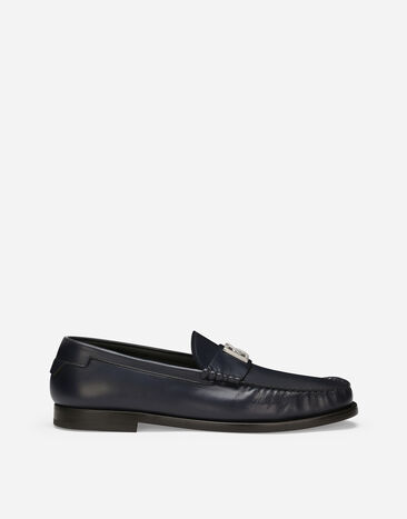 Dolce & Gabbana Brushed calfskin loafers Brown A50523AJ183