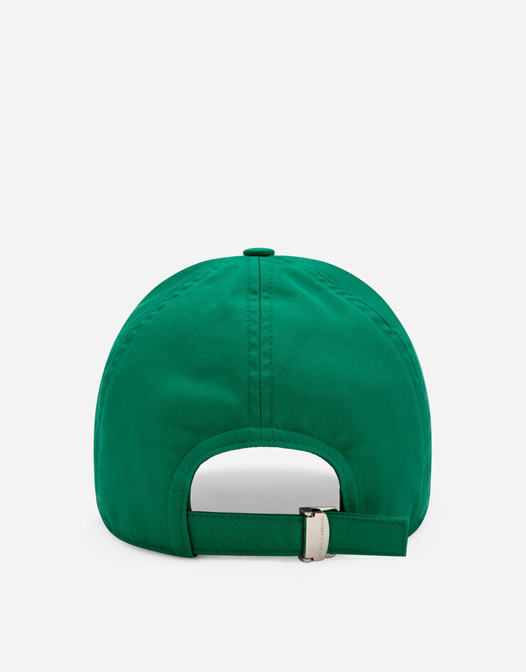 Dolce & Gabbana Baseball cap with Dolce&Gabbana logo Green GH590AGI151