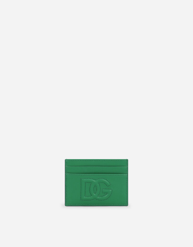 Dolce & Gabbana Portacarte DG logo Verde BI0330AG081