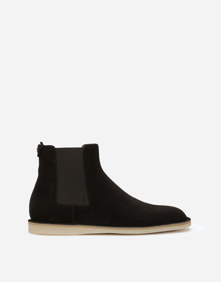 Dolce & Gabbana Suede ankle boots Black A70151AT441