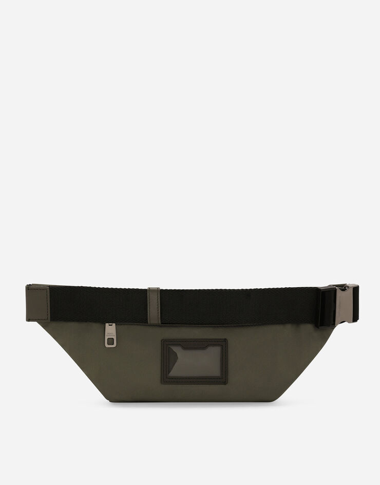 Dolce & Gabbana Small nylon belt bag Green BM2218AG182