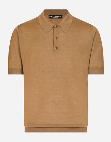 ${brand} Cashmere and silk polo-shirt ${colorDescription} ${masterID}