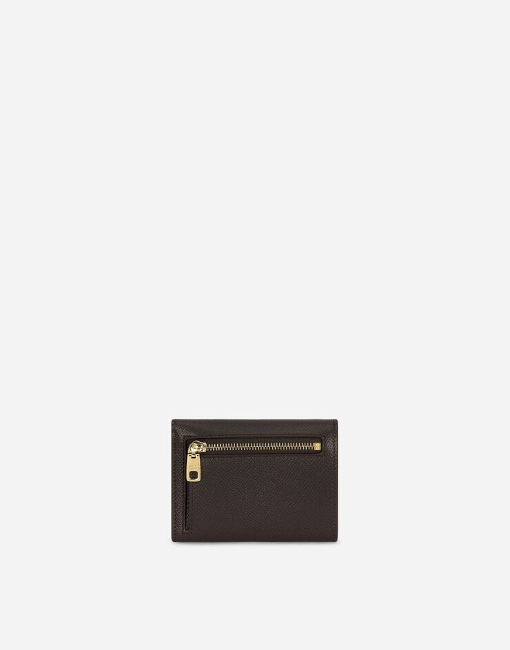 Dolce & Gabbana French flap wallet with tag фиолетовый BI0770A1001