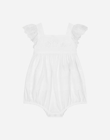 ${brand} PLAYSUIT IN COTTON WITH LACE DETAILING ${colorDescription} ${masterID}