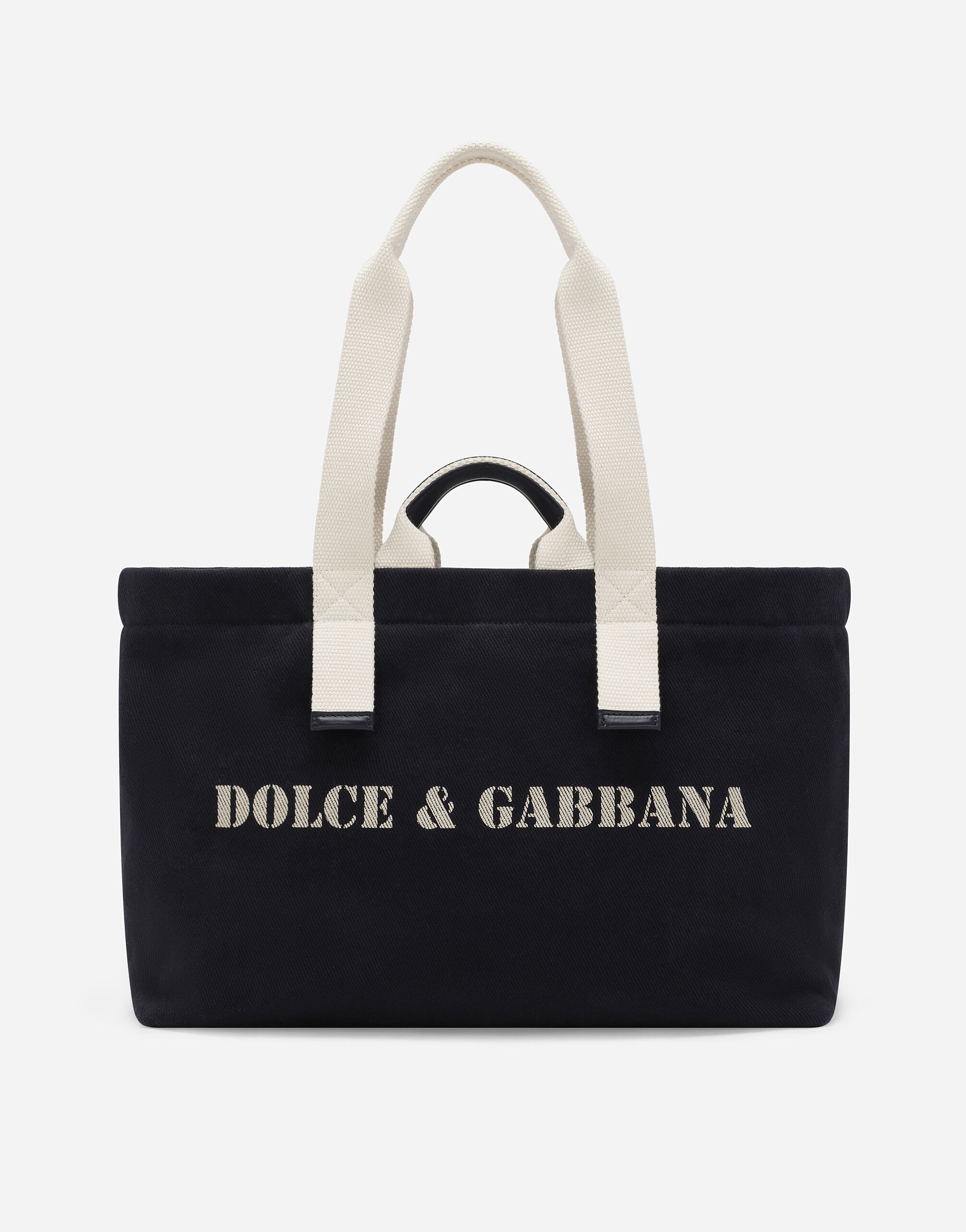 Dolce & Gabbana Bolsa de dril estampado Imprima BM2274AO667