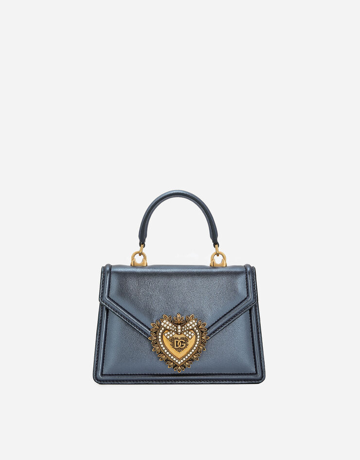 Dolce & Gabbana Henkeltasche Devotion klein Blau BB6711AY812