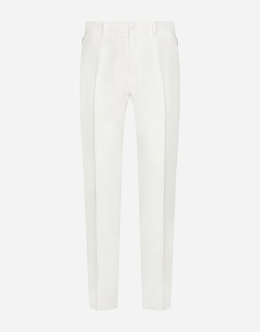Dolce & Gabbana Linen pants White VG6184VN287
