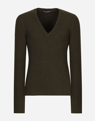 ${brand} Wool V-neck sweater ${colorDescription} ${masterID}