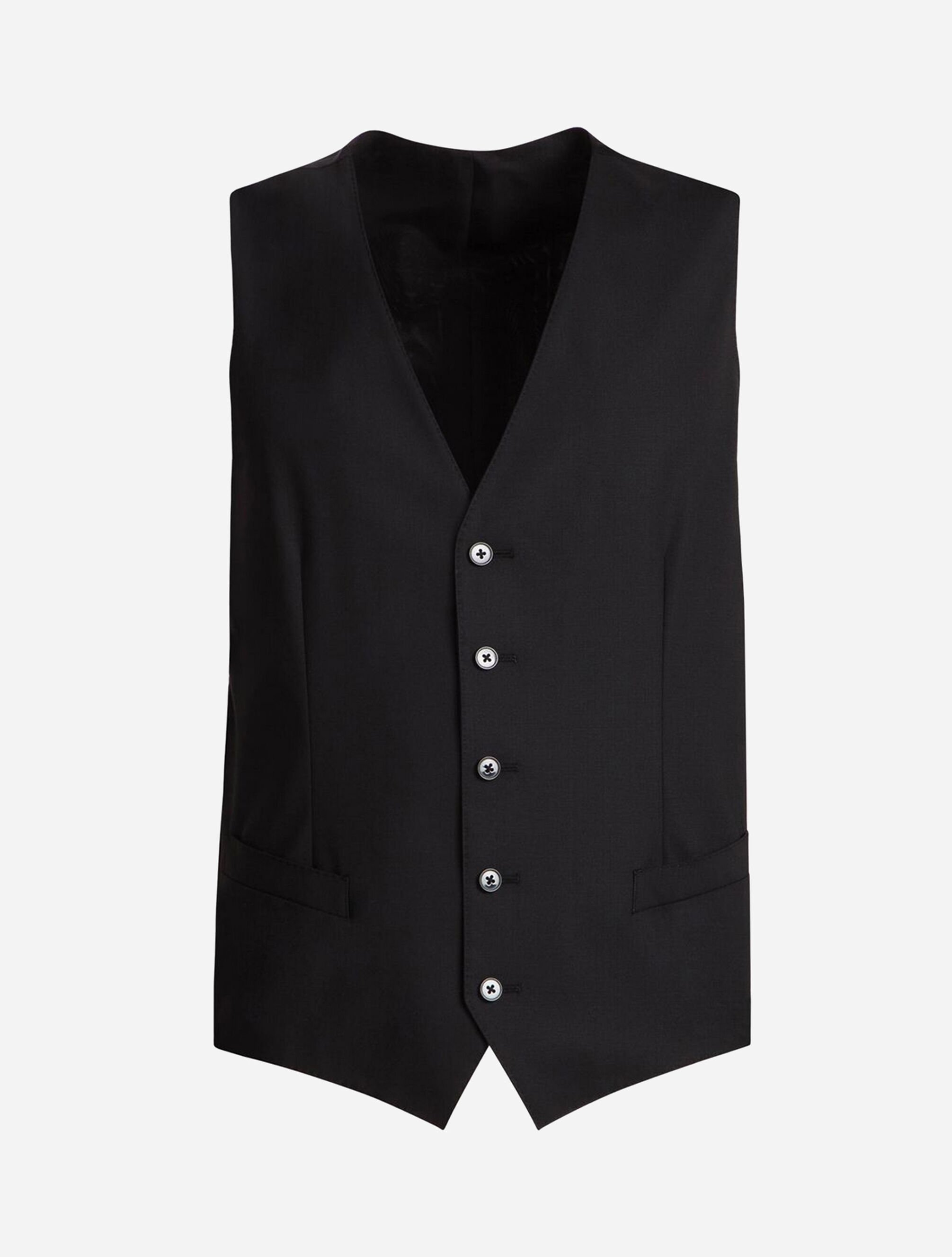 ${brand} Five button vest in wool ${colorDescription} ${masterID}